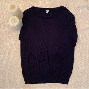 NWT JCrew Factory Cotton Crew Sweater